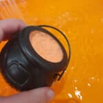 Orange Stew Bruisbal | Zoet en fris oranje Halloween bruisbal keteltje