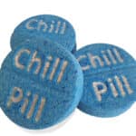 Babyblue Chill Pill Bruisbal | Frisse extra grote blauwe bruisbal